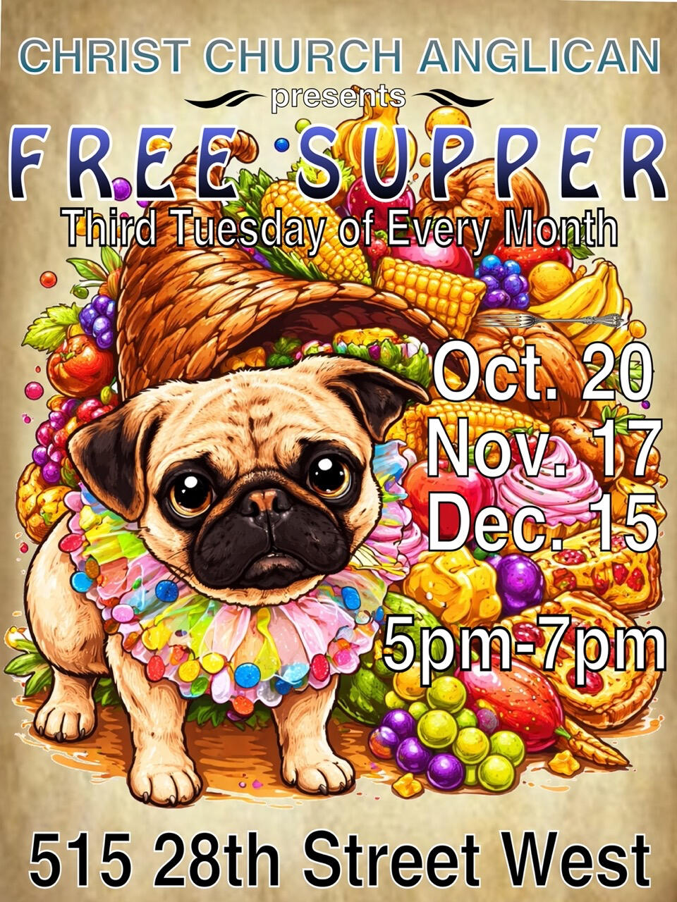 FREE SUPPER at Christ Church Anglican